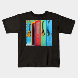 The Music of The Doors . Kids T-Shirt